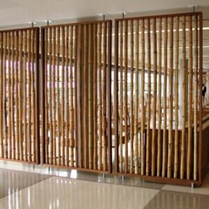 bamboo partition
